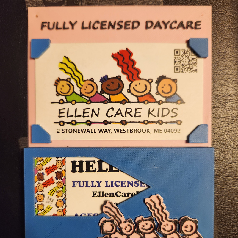 Custom Business Card Display Dispenser